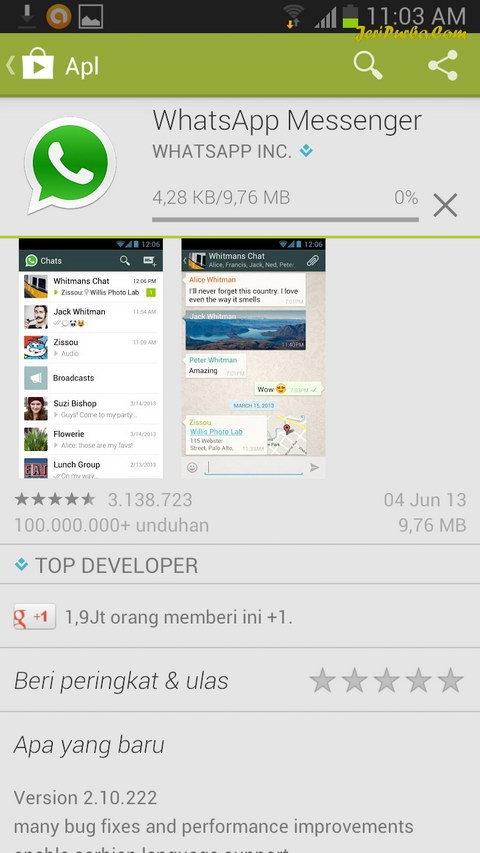 Download WhatsApp untuk Android