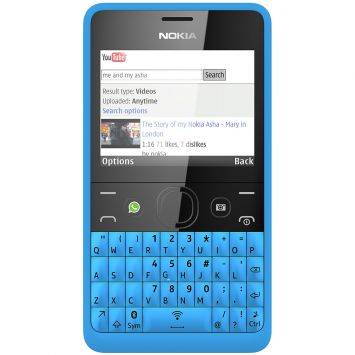 Nokia Asha 210 - Dual GSM - Biru