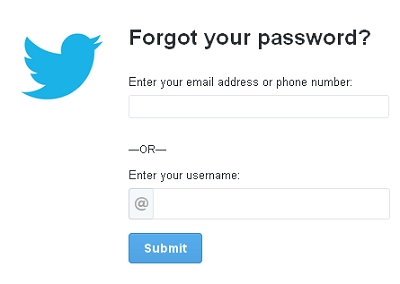 Cara Reset Password Twitter Dengan Nomor Hp