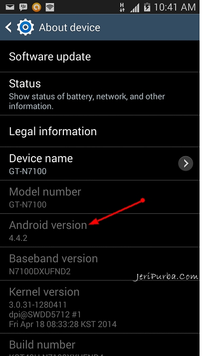 Cara Update Android KitKat HP Samsung