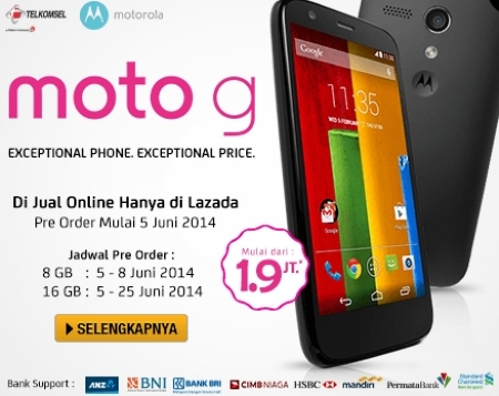 Pre Order Motorola Moto G
