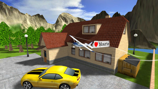 Review Game Flight Simulator iPhone - Airplane RC Flight Simulator 3