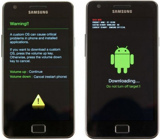 Download Mode Samsung Galaxy