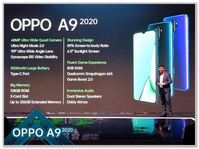Spesifikasi Oppo A9 2020