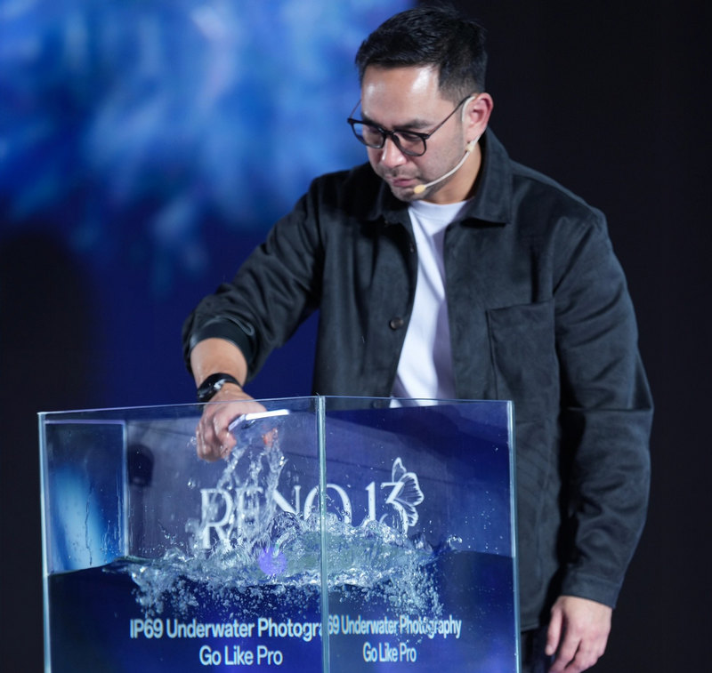 Fitur Tahan Air Oppo Reno 13 5G