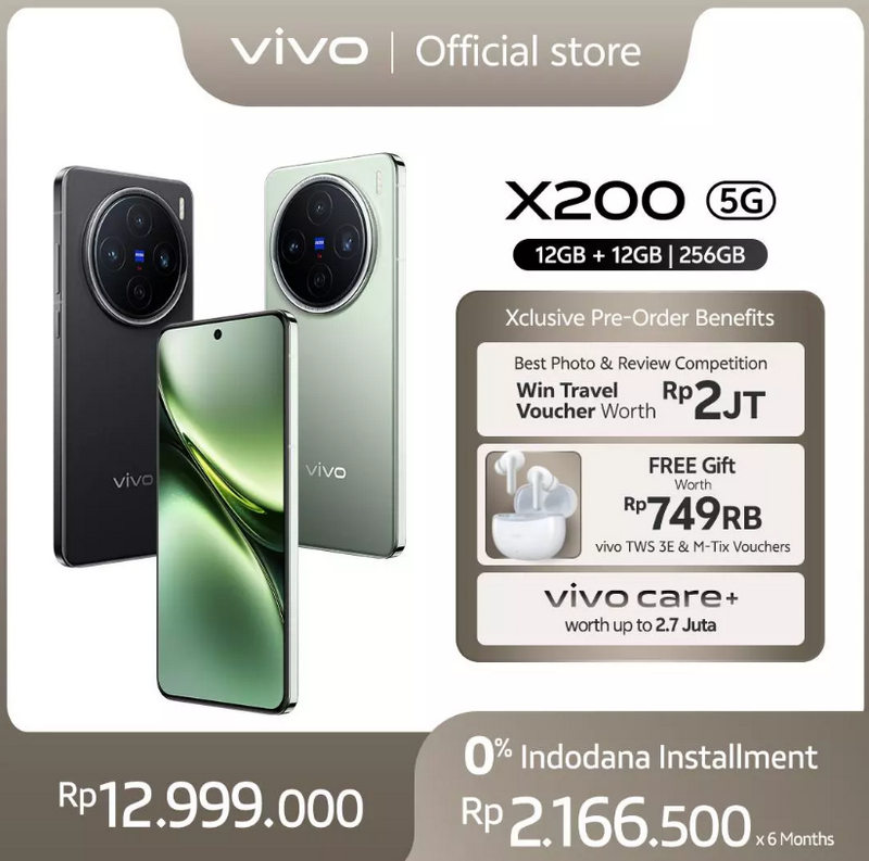 Harga vivo X200