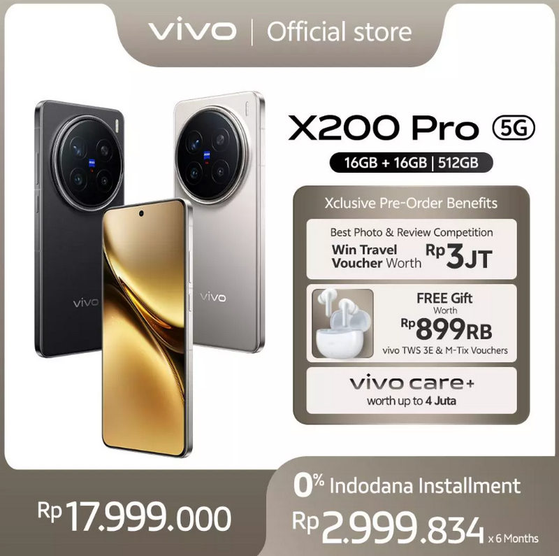 Harga vivo X200 Pro