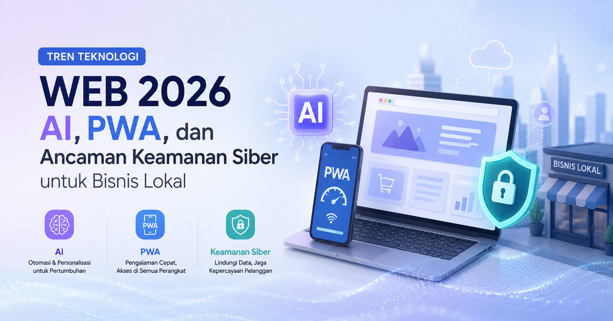 AI, PWA, dan Ancaman Keamanan Siber untuk Bisnis Lokal