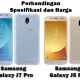 Perbandingan Spesifikasi dan Harga Samsung Galaxy J7 Pro Dengan J5 Pro