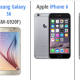 Perbandingan Samsung Galaxy S6 VS iPhone 6 VS HTC One M9